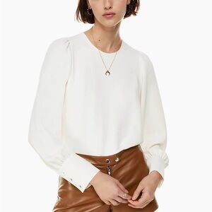 NWT Aritzia Wilfred Clarissa Blouse